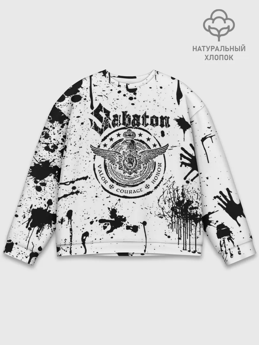 Мужской свитшот базовый / Sabaton