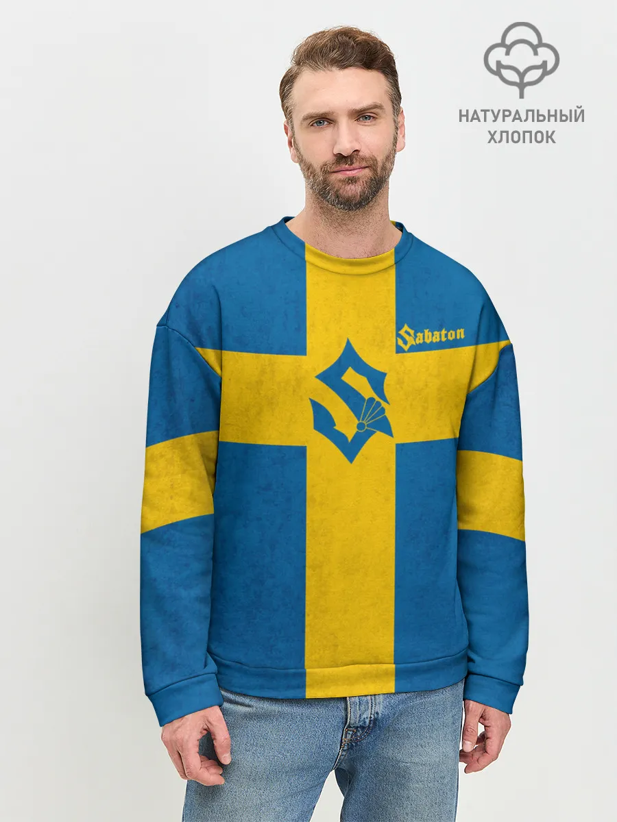 Мужской свитшот базовый / Sabaton