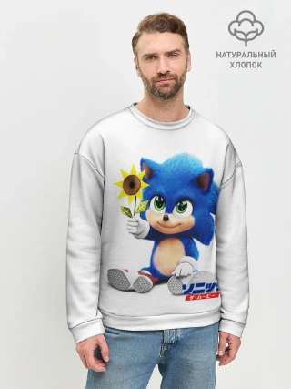 Мужской свитшот базовый / SONIC