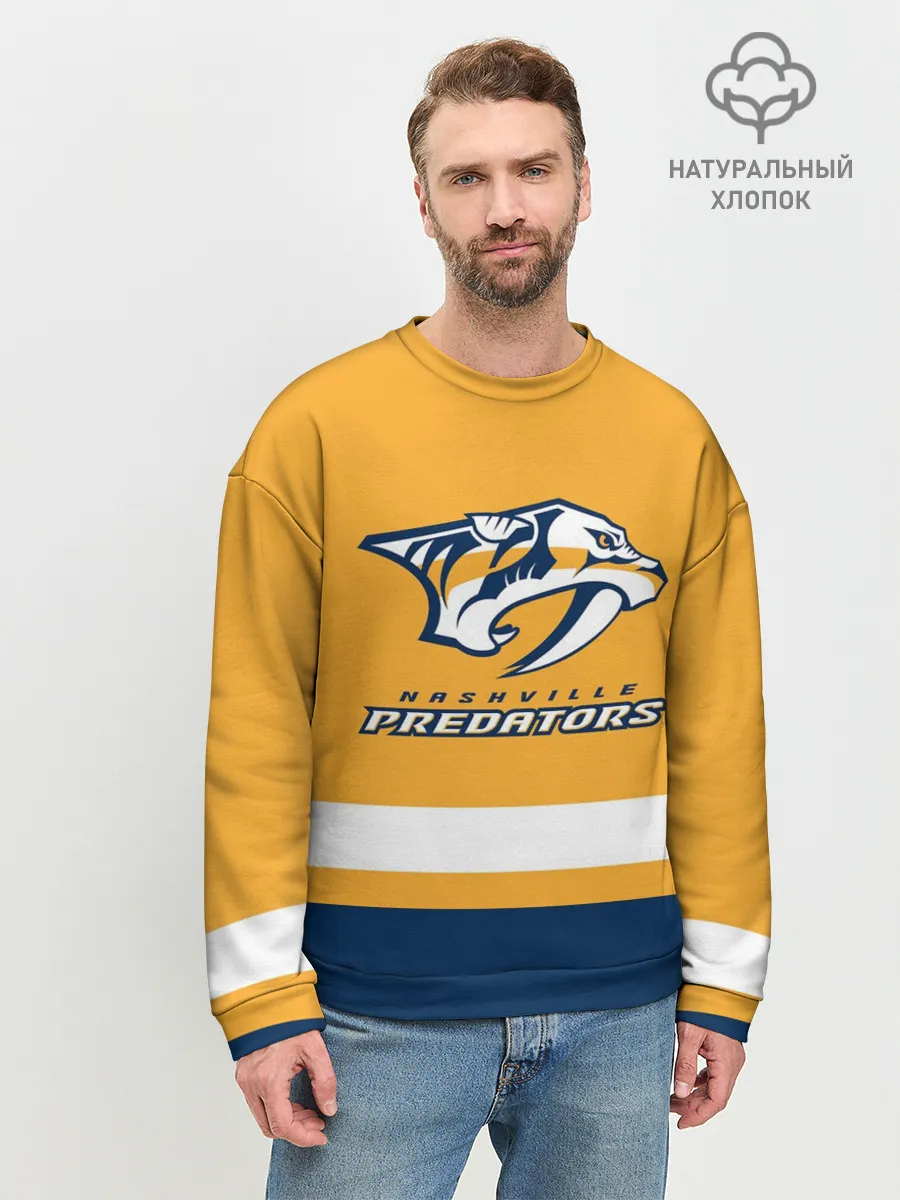 Мужской свитшот базовый / Нэшвилл Предаторз