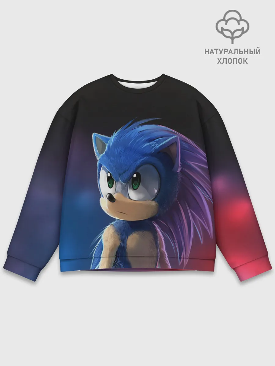 Мужской свитшот базовый / SONIC