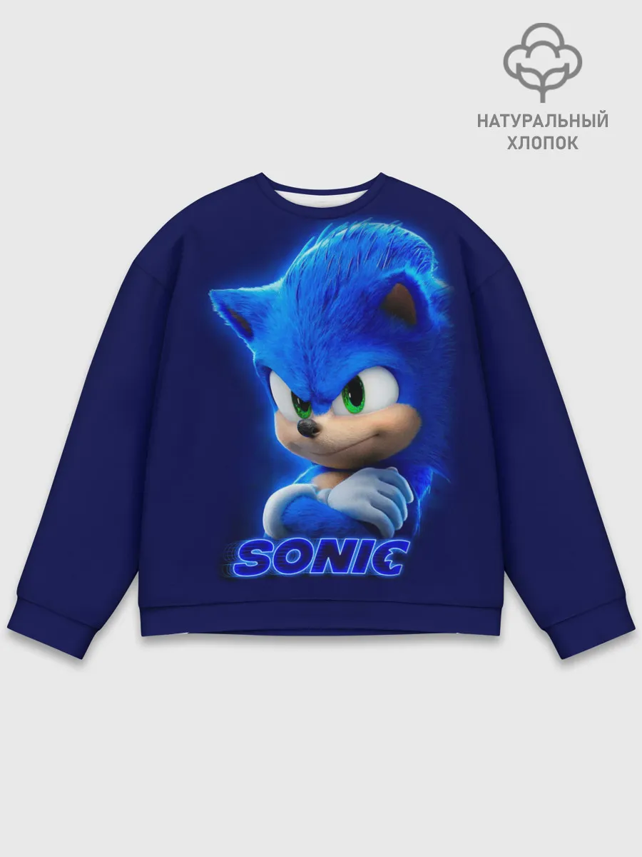 Мужской свитшот базовый / SONIC