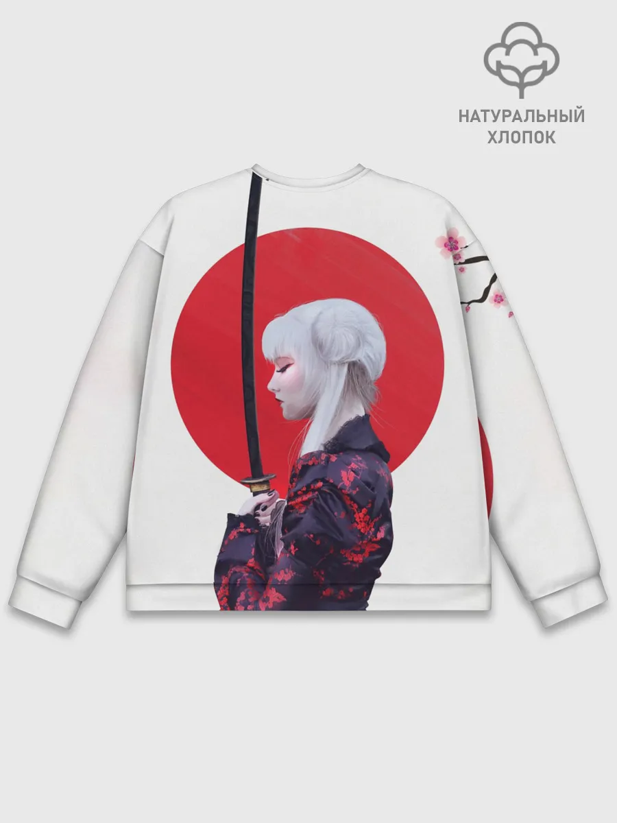 Мужской свитшот базовый / Самурай