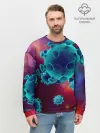 Мужской свитшот базовый / Коронавирус