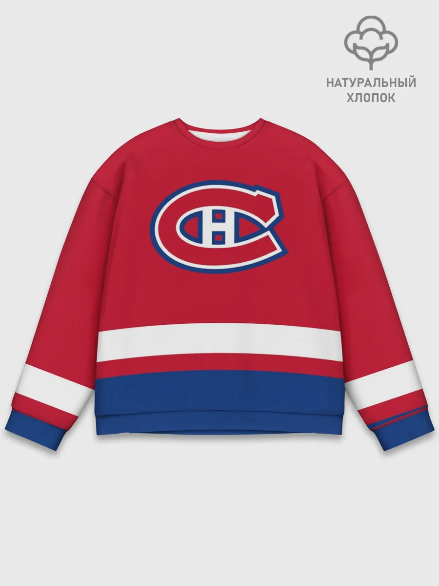 Мужской свитшот базовый / Монреаль Канадиенс