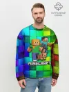Мужской свитшот базовый / Minecraft / Майнкрафт
