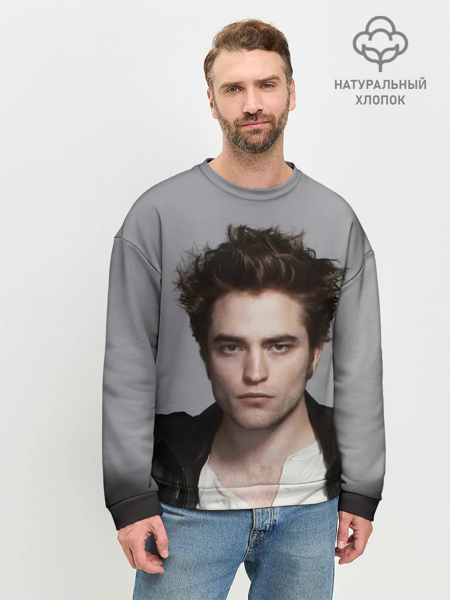 Мужской свитшот базовый / РОБЕРТ ПАТТИНСОН
