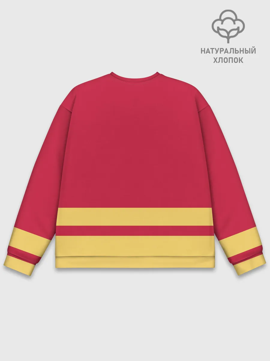 Мужской свитшот базовый / Калгари Флэймз