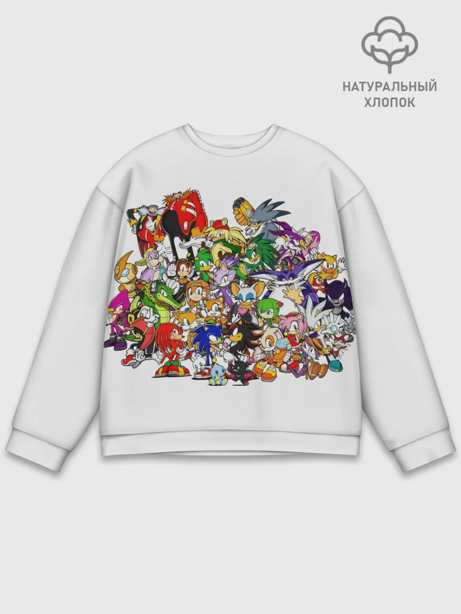 Мужской свитшот базовый / SONIC