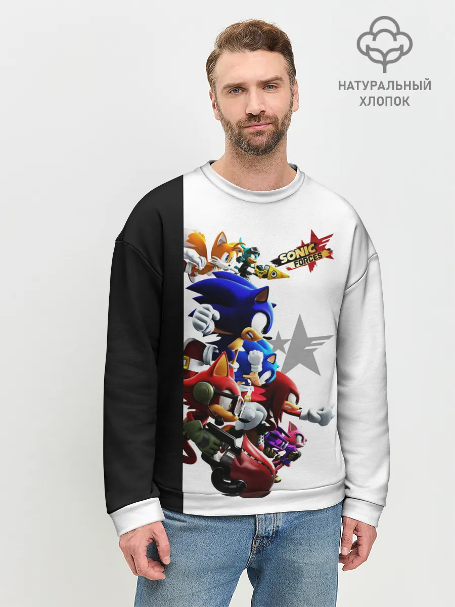 Мужской свитшот базовый / SONIC