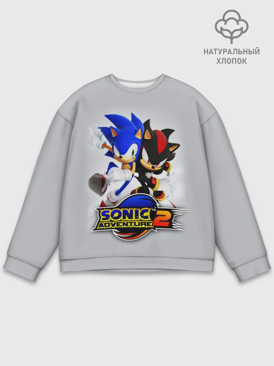 Мужской свитшот базовый / SONIC & SHADOW