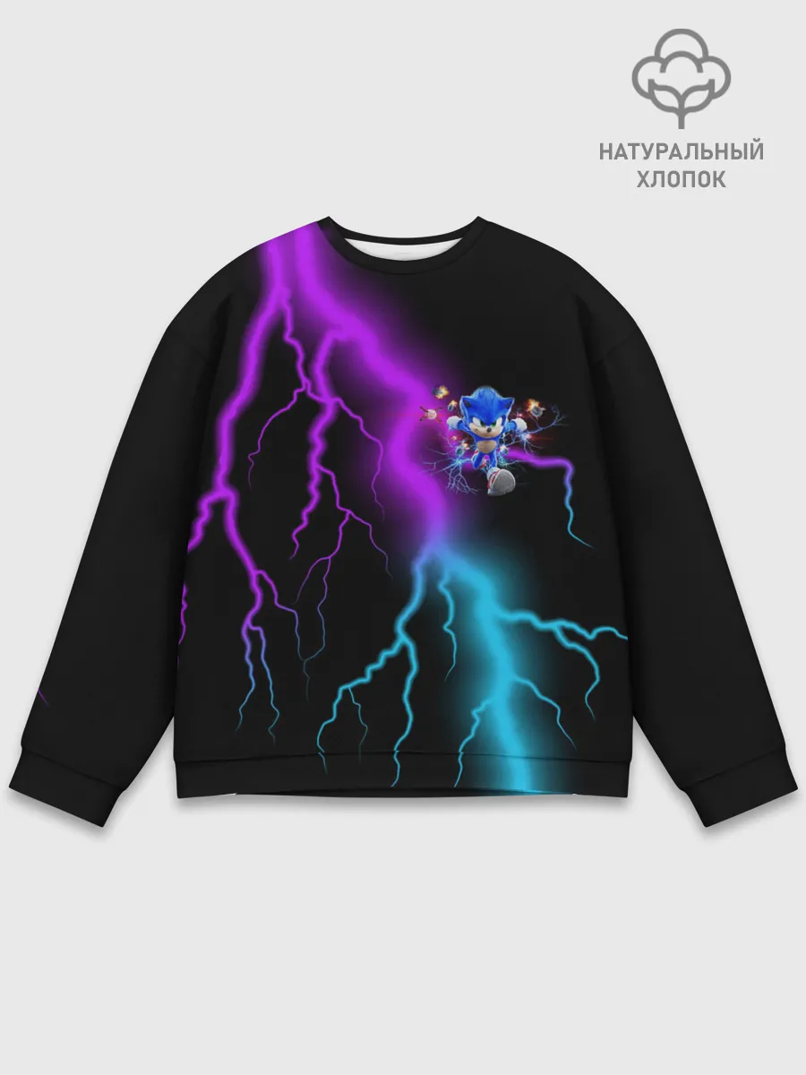 Мужской свитшот базовый / SONIC
