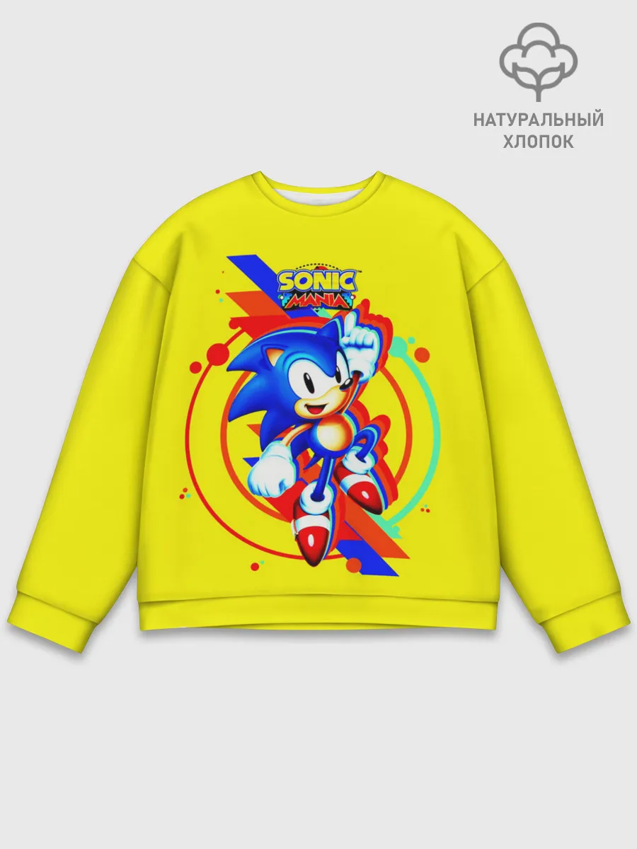 Мужской свитшот базовый / SONIC