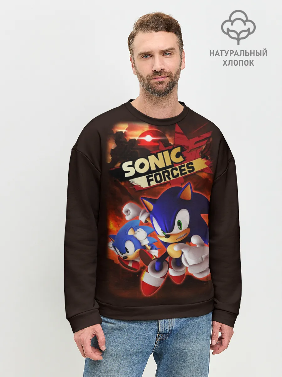 Мужской свитшот базовый / SONIC
