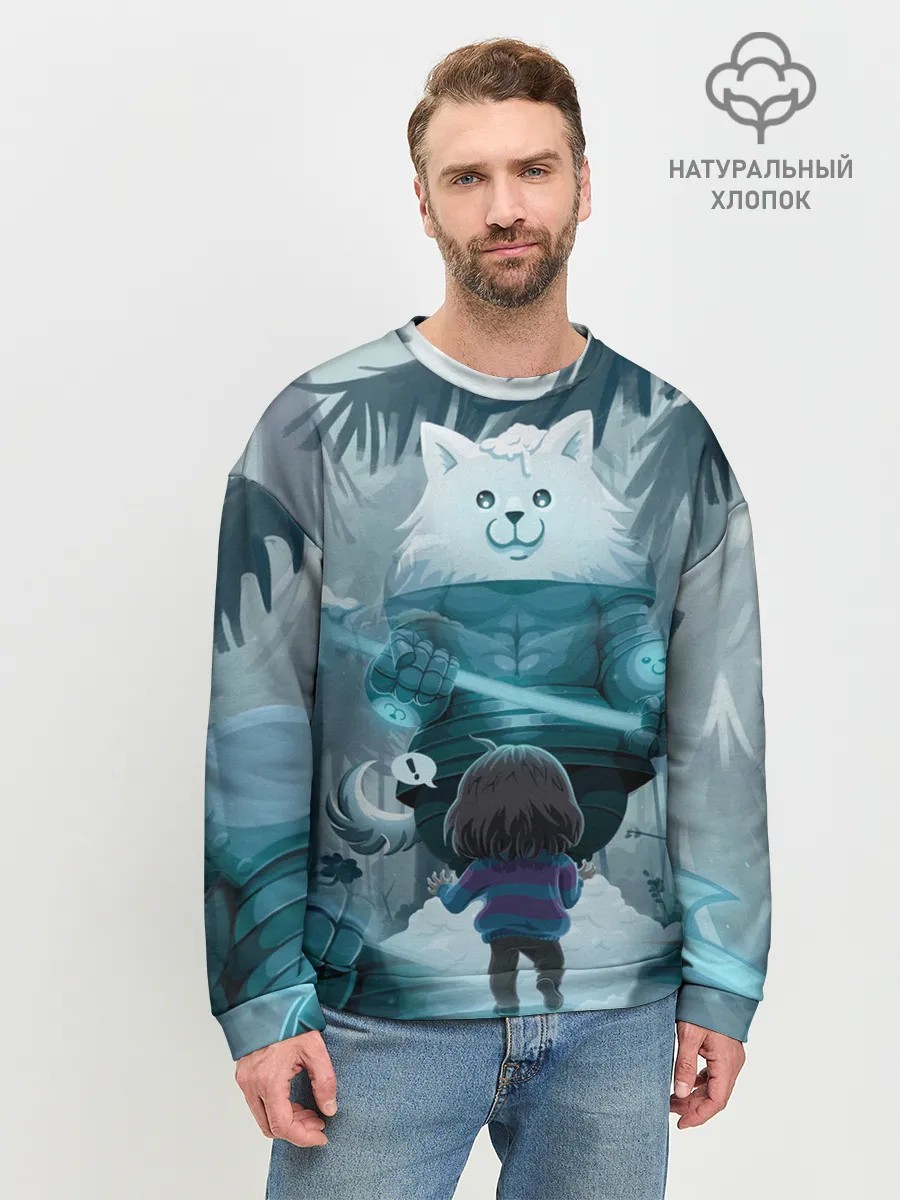 Мужской свитшот базовый / UNDERTALE