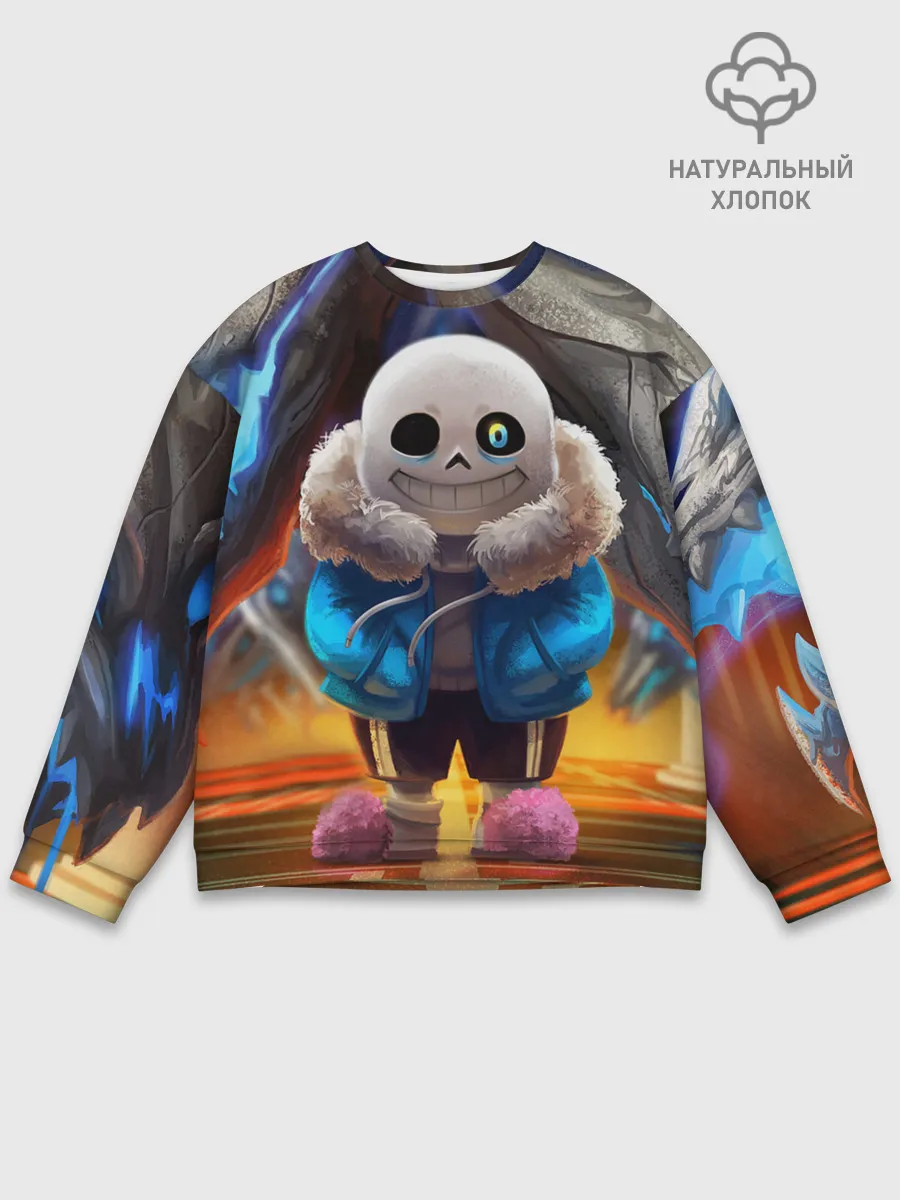 Мужской свитшот базовый / UNDERTALE | АНДЕРТЕЙЛ