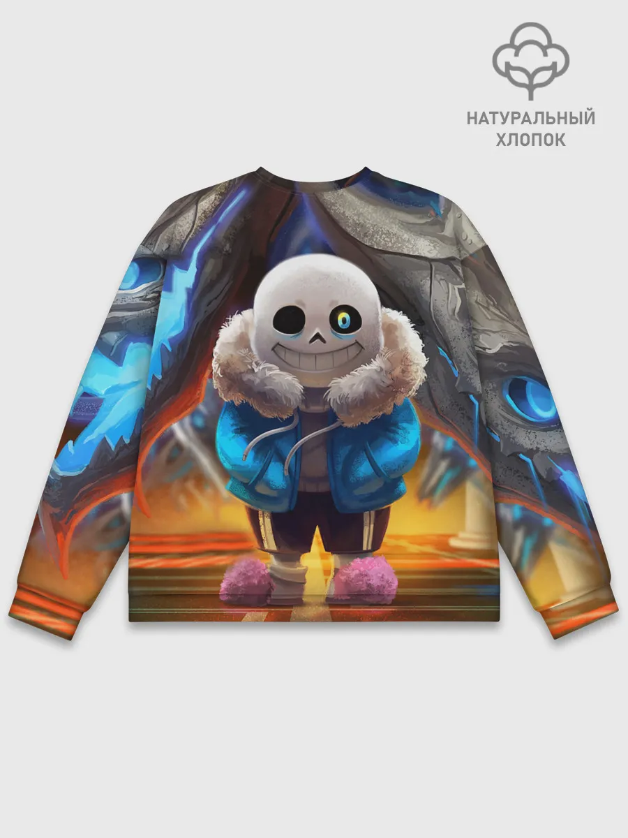 Мужской свитшот базовый / UNDERTALE | АНДЕРТЕЙЛ