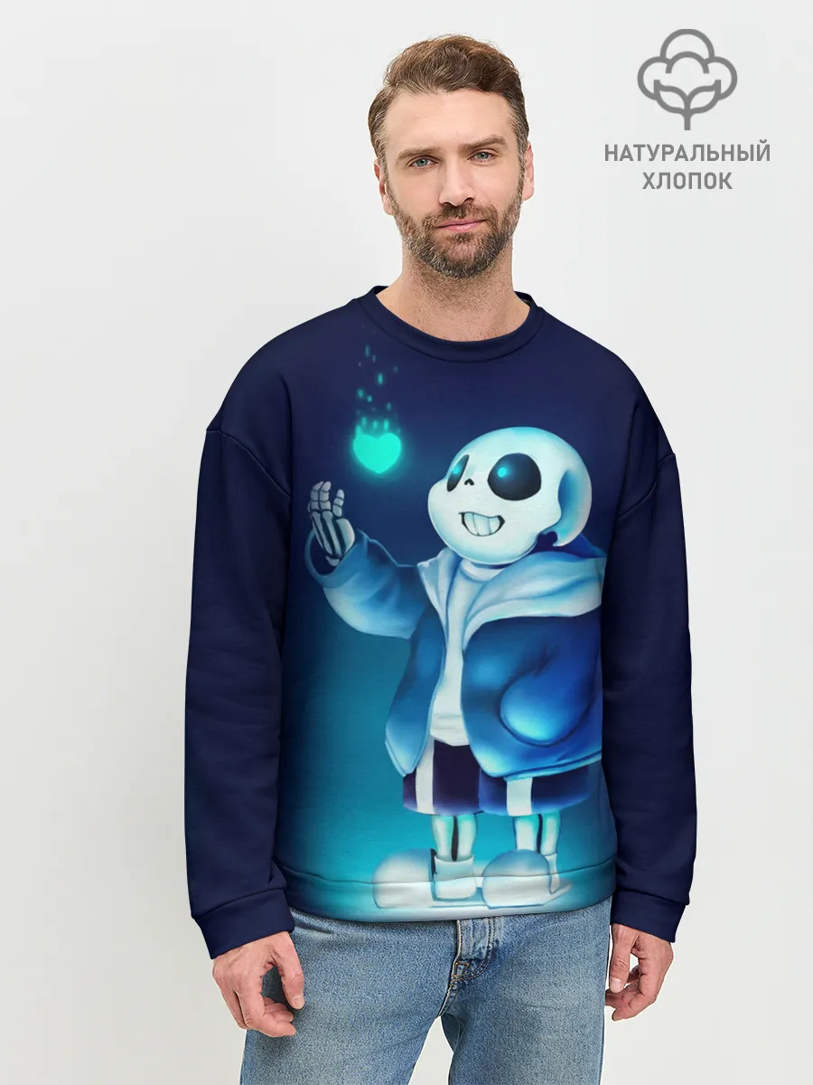 Мужской свитшот базовый / UNDERTALE