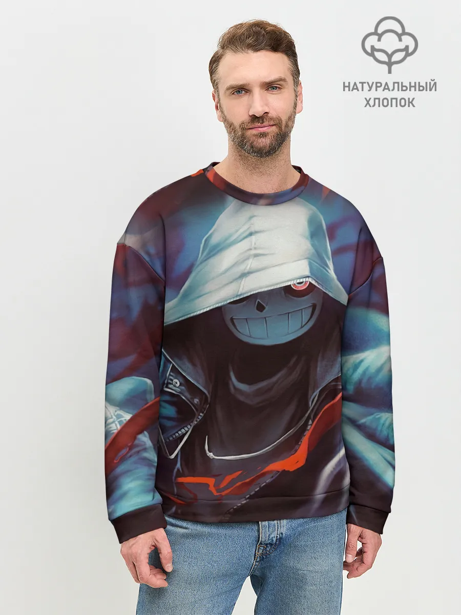 Мужской свитшот базовый / UNDERTALE | АНДЕРТЕЙЛ