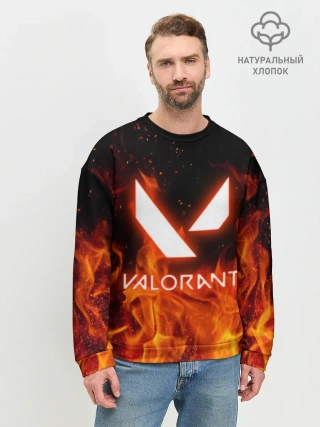 Мужской свитшот базовый / VALORANT
