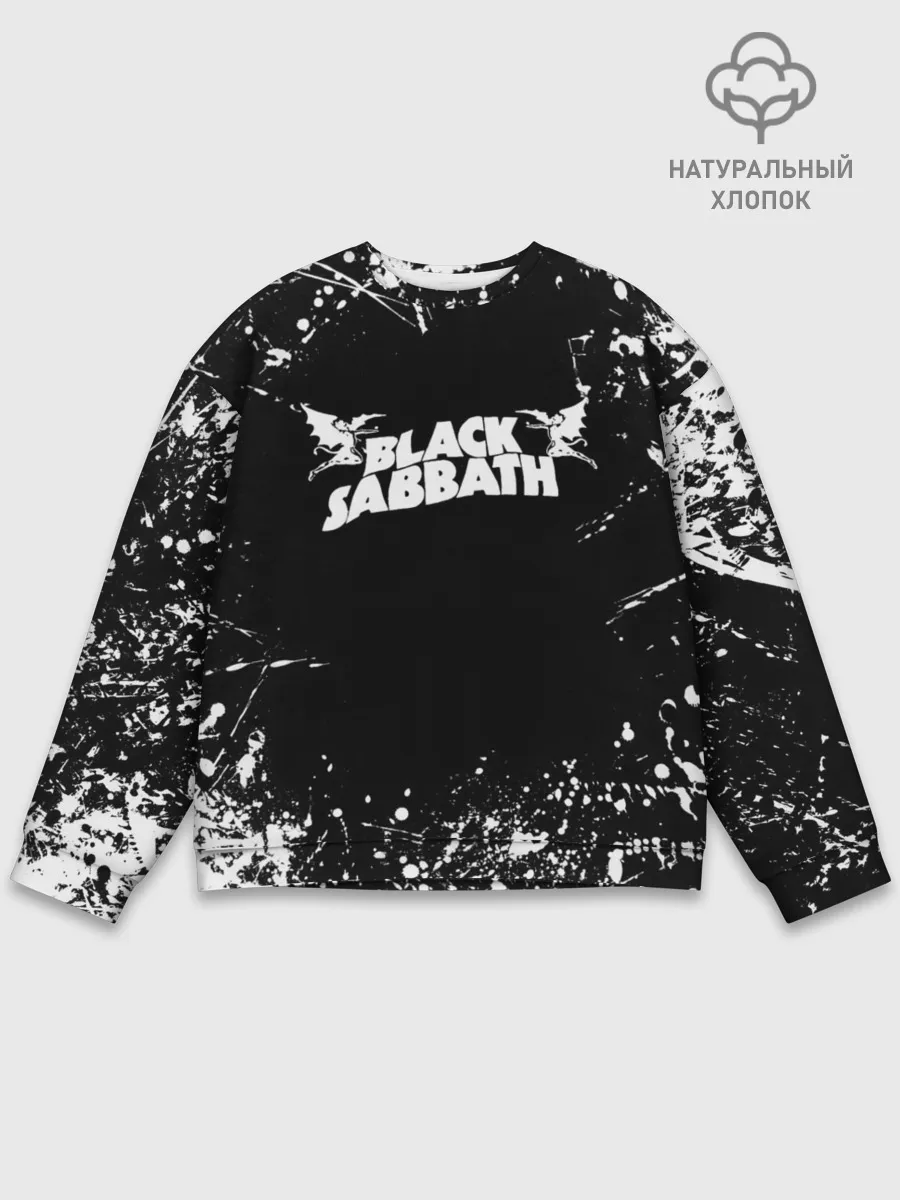 Мужской свитшот базовый / Black Sabbath