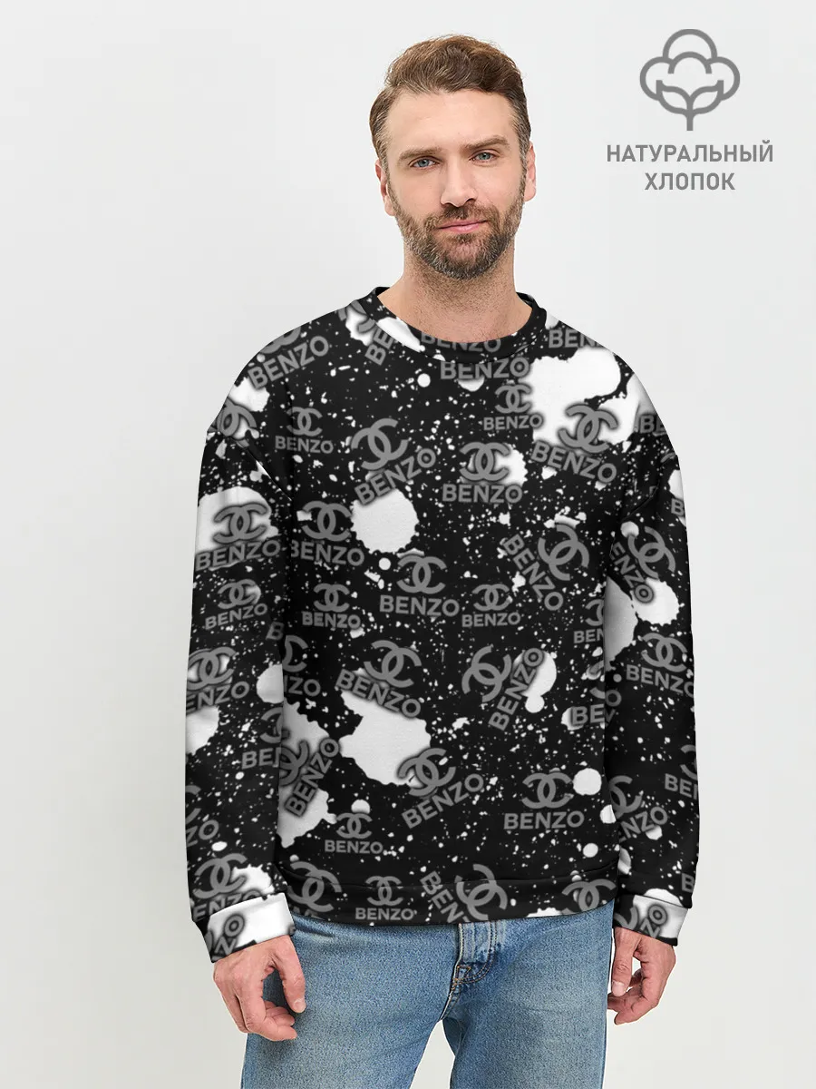 Мужской свитшот базовый / Benzo Gang - Big Baby Tape