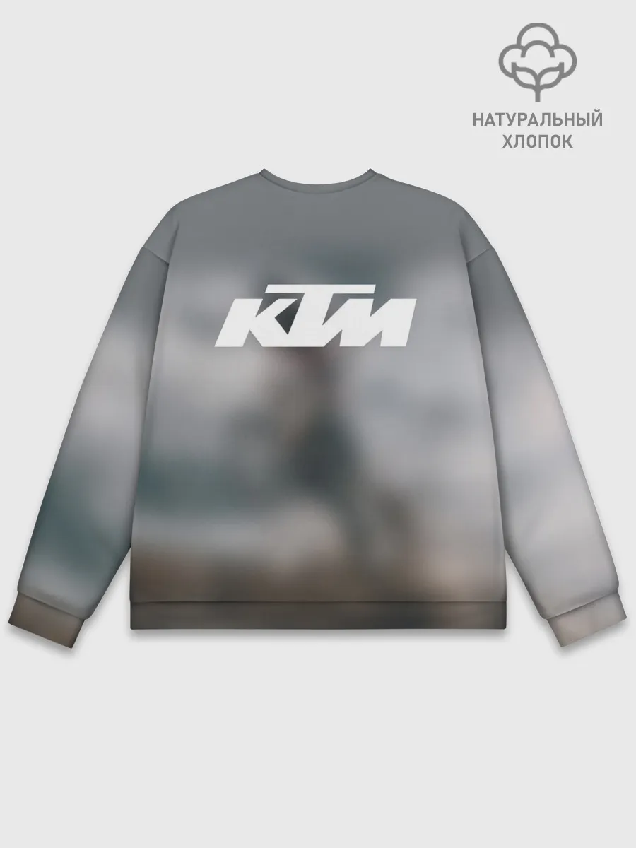Мужской свитшот базовый / МОТОКРОСС КТМ | MOTOCROSS KTM