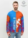 Мужской свитшот базовый / PORTAL 2