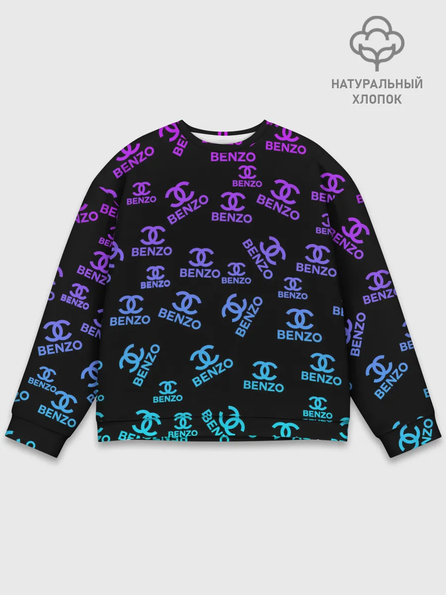 Мужской свитшот базовый / Benzo Gang - Big Baby Tape