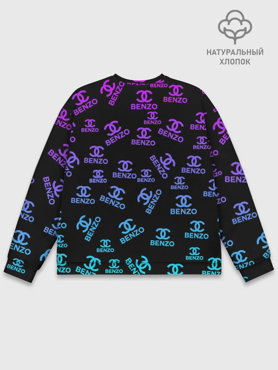 Мужской свитшот базовый / Benzo Gang - Big Baby Tape