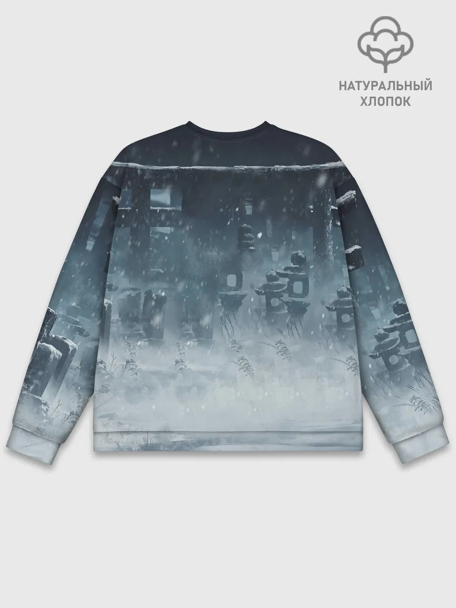 Мужской свитшот базовый / GHOST OF TSUSHIM.