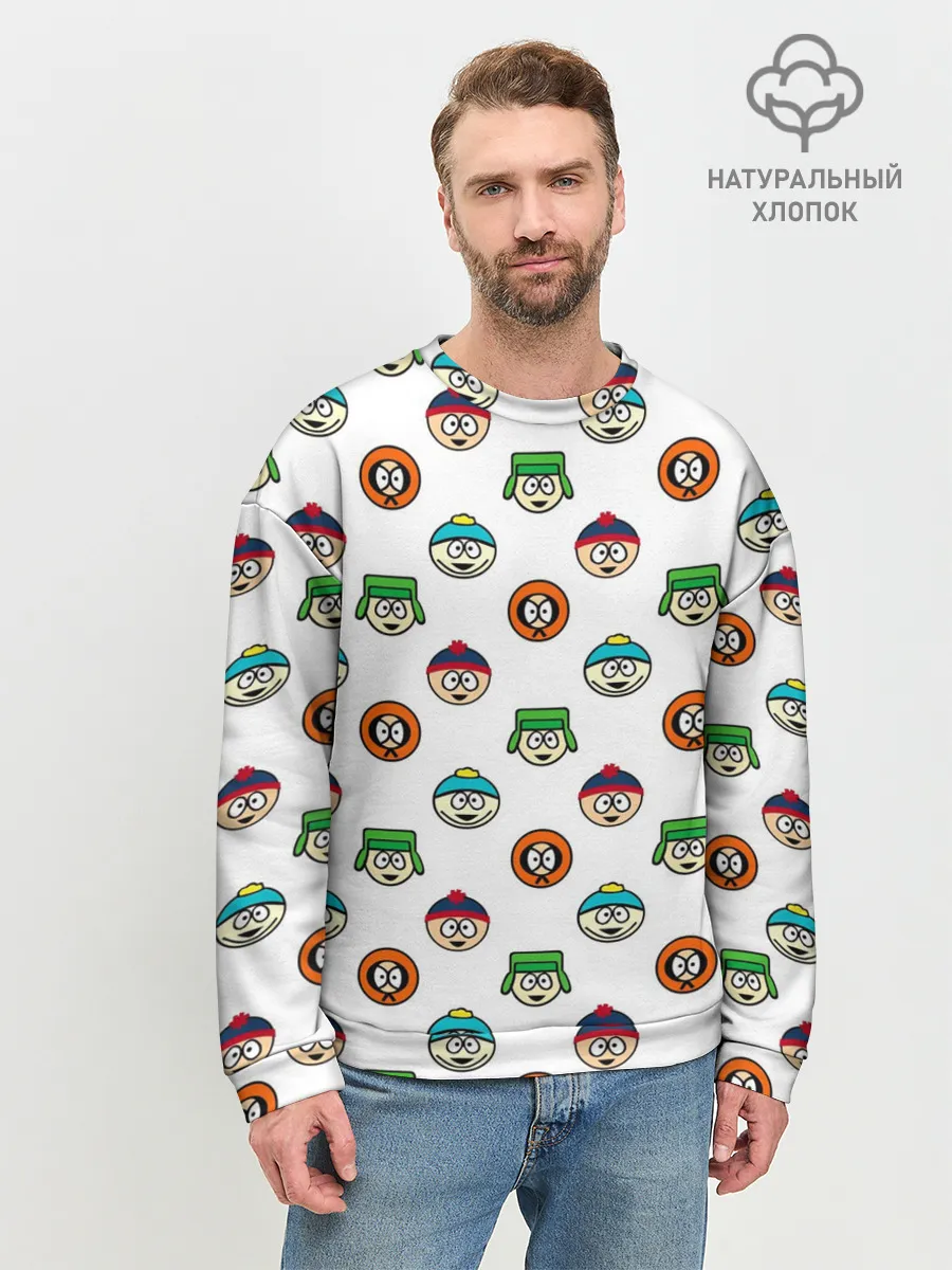 Мужской свитшот базовый / Южный парк