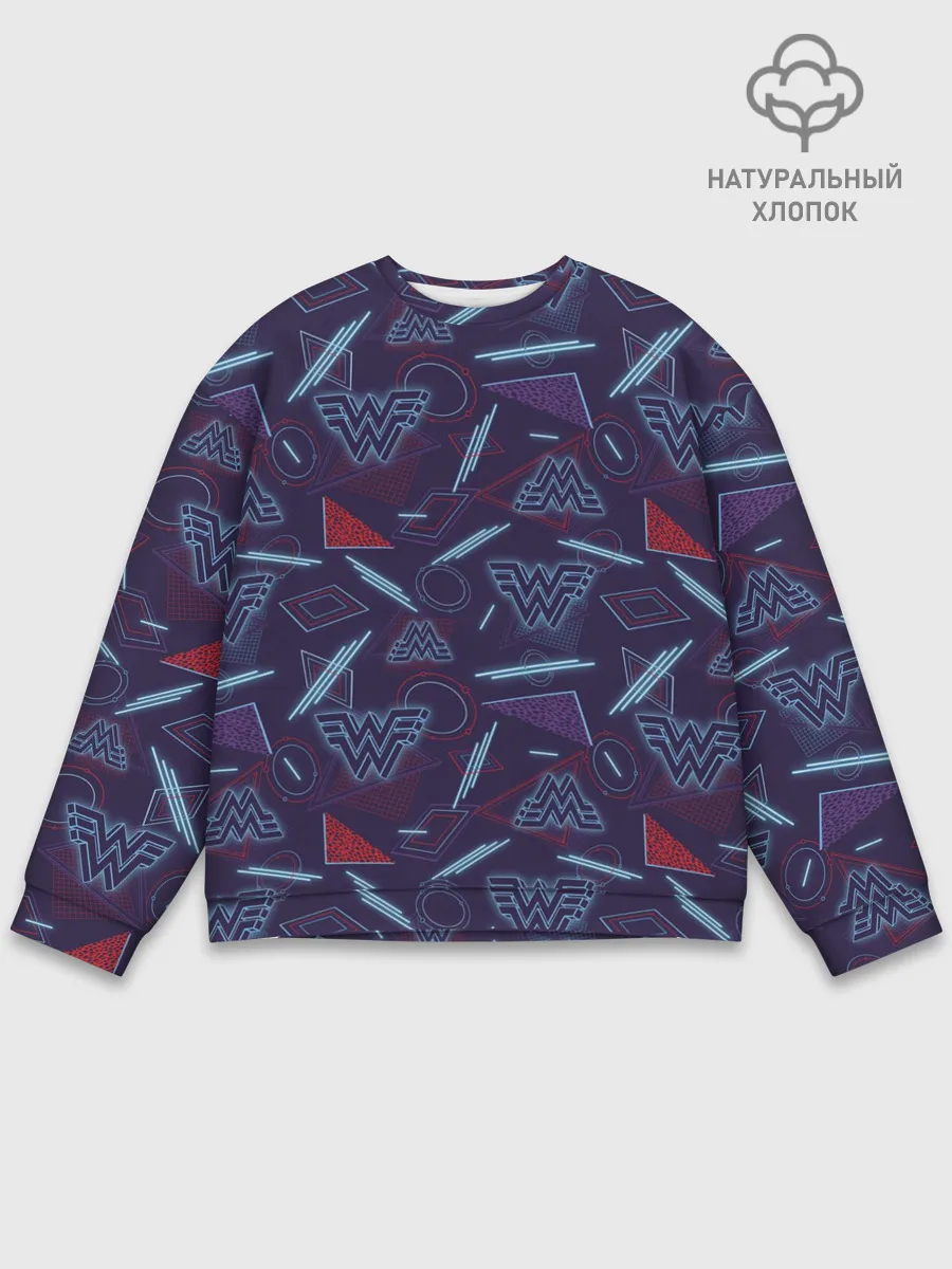 Мужской свитшот базовый / Wonder Woman