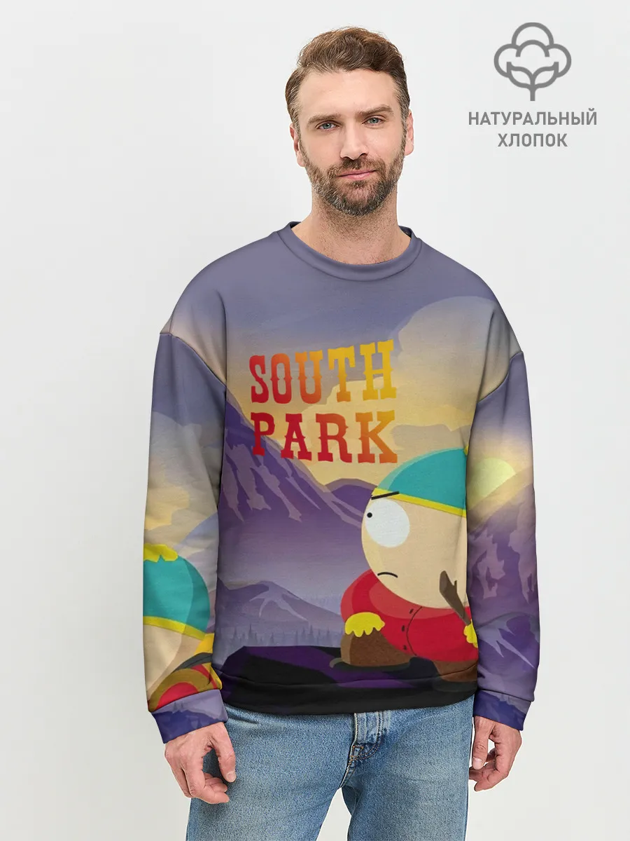 Мужской свитшот базовый / South Park Cartman | Картмен