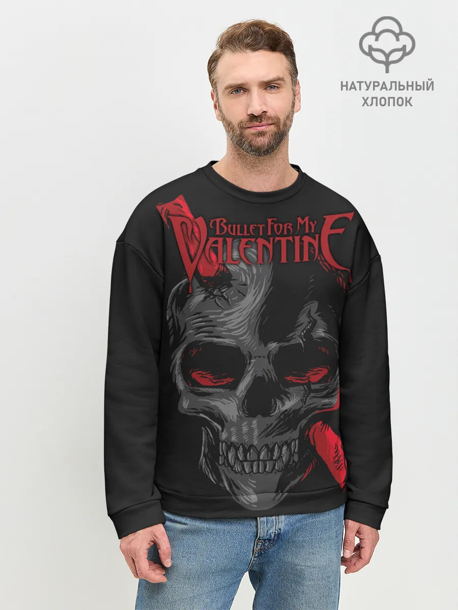 Мужской свитшот базовый / Bullet For My Valentine