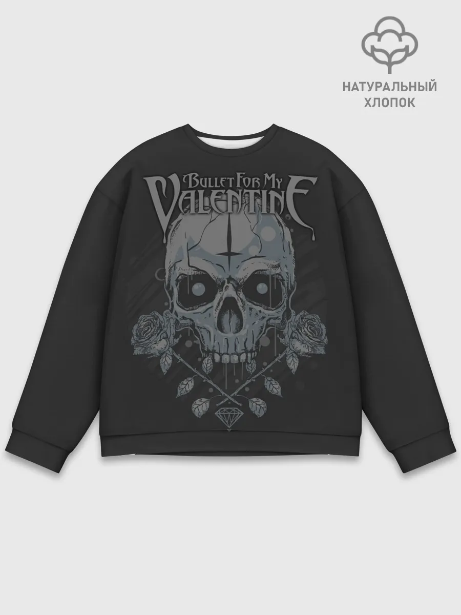 Мужской свитшот базовый / Bullet For My Valentine