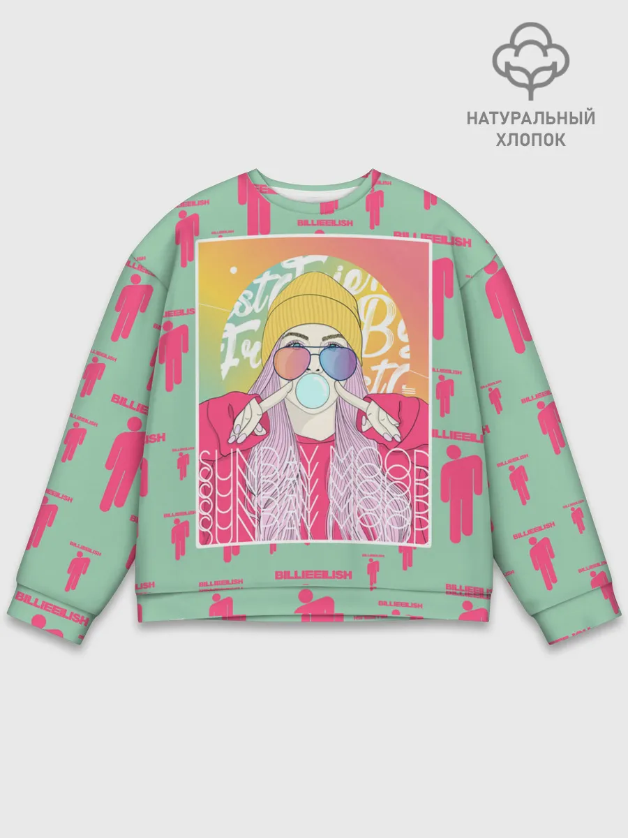 Мужской свитшот базовый / Billie Eilish