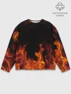 Мужской свитшот базовый / ОГОНЬ | FIRE