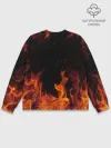 Мужской свитшот базовый / ОГОНЬ | FIRE