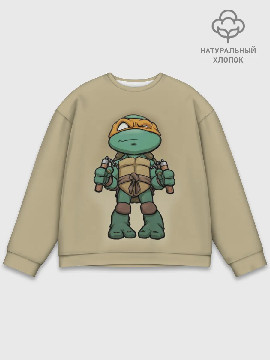 Мужской свитшот базовый / ЧЕРЕПАШКИ - НИНДЗЯ
