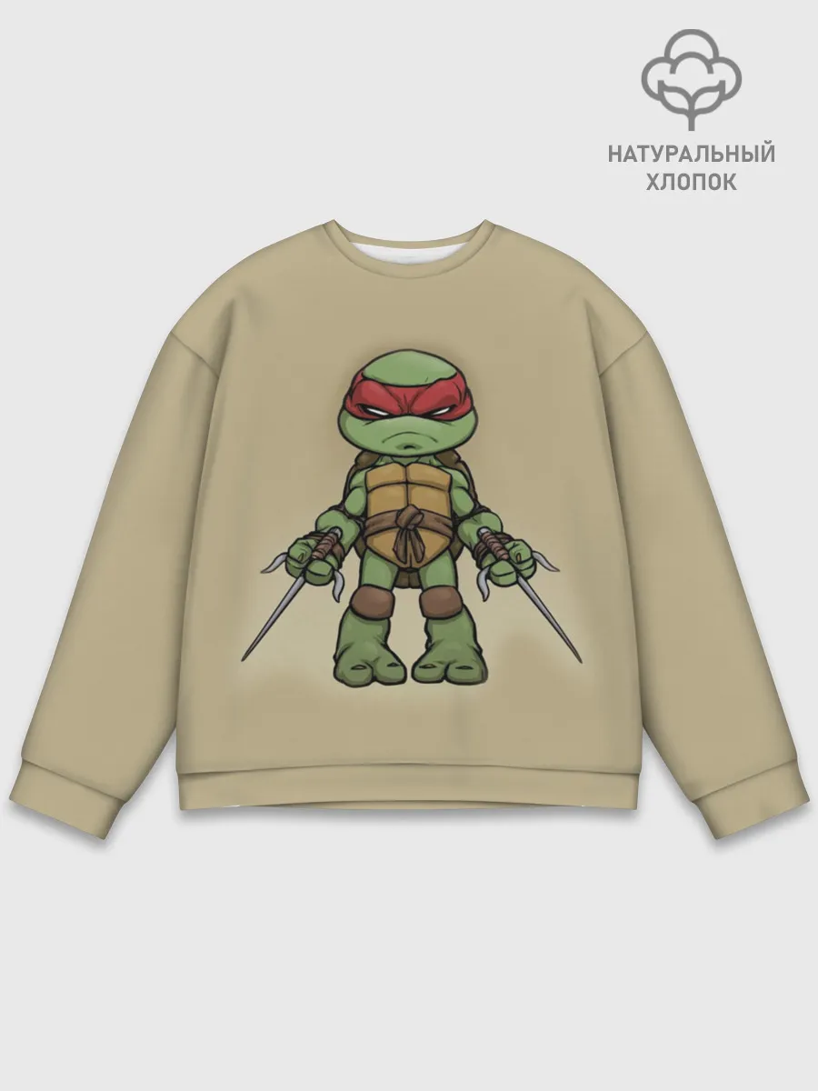 Мужской свитшот базовый / ЧЕРЕПАШКИ - НИНДЗЯ