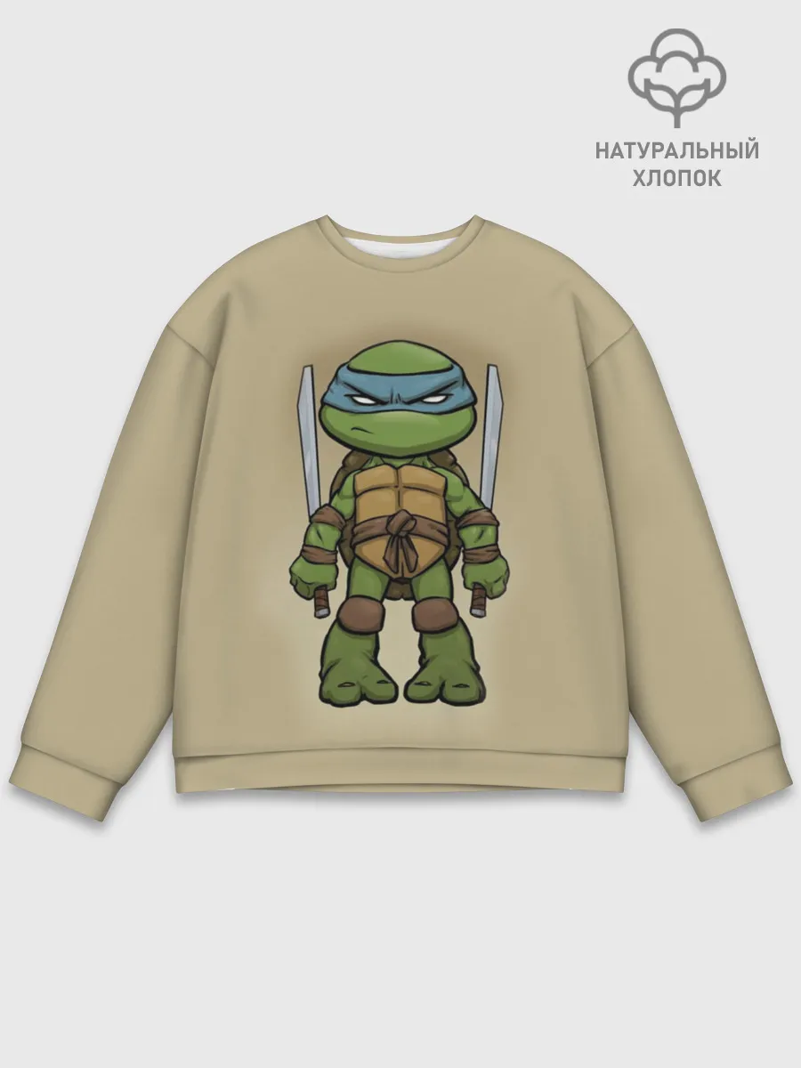 Мужской свитшот базовый / ЧЕРЕПАШКИ - НИНДЗЯ