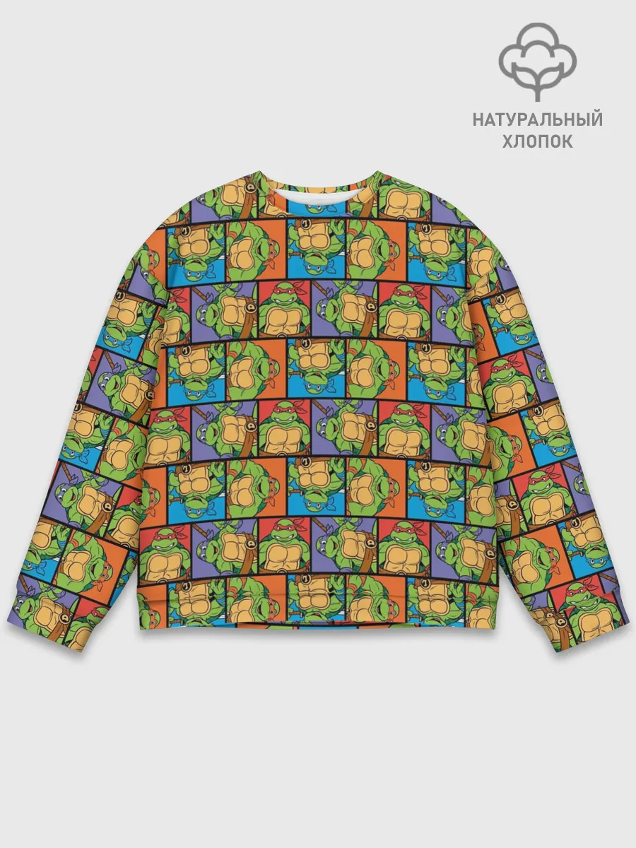 Мужской свитшот базовый / Teenage Mutant Ninja Turtles