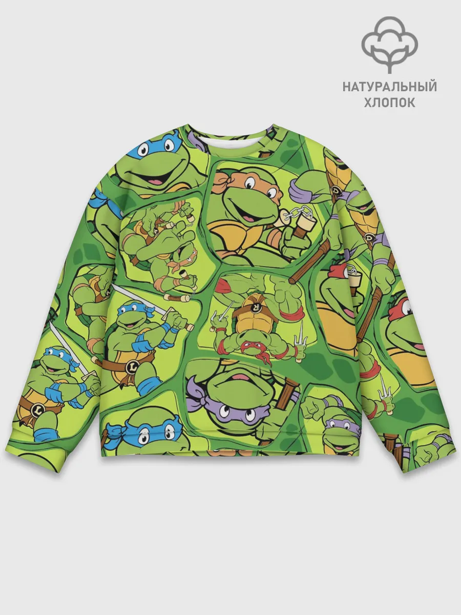 Мужской свитшот базовый / Teenage Mutant Ninja Turtles