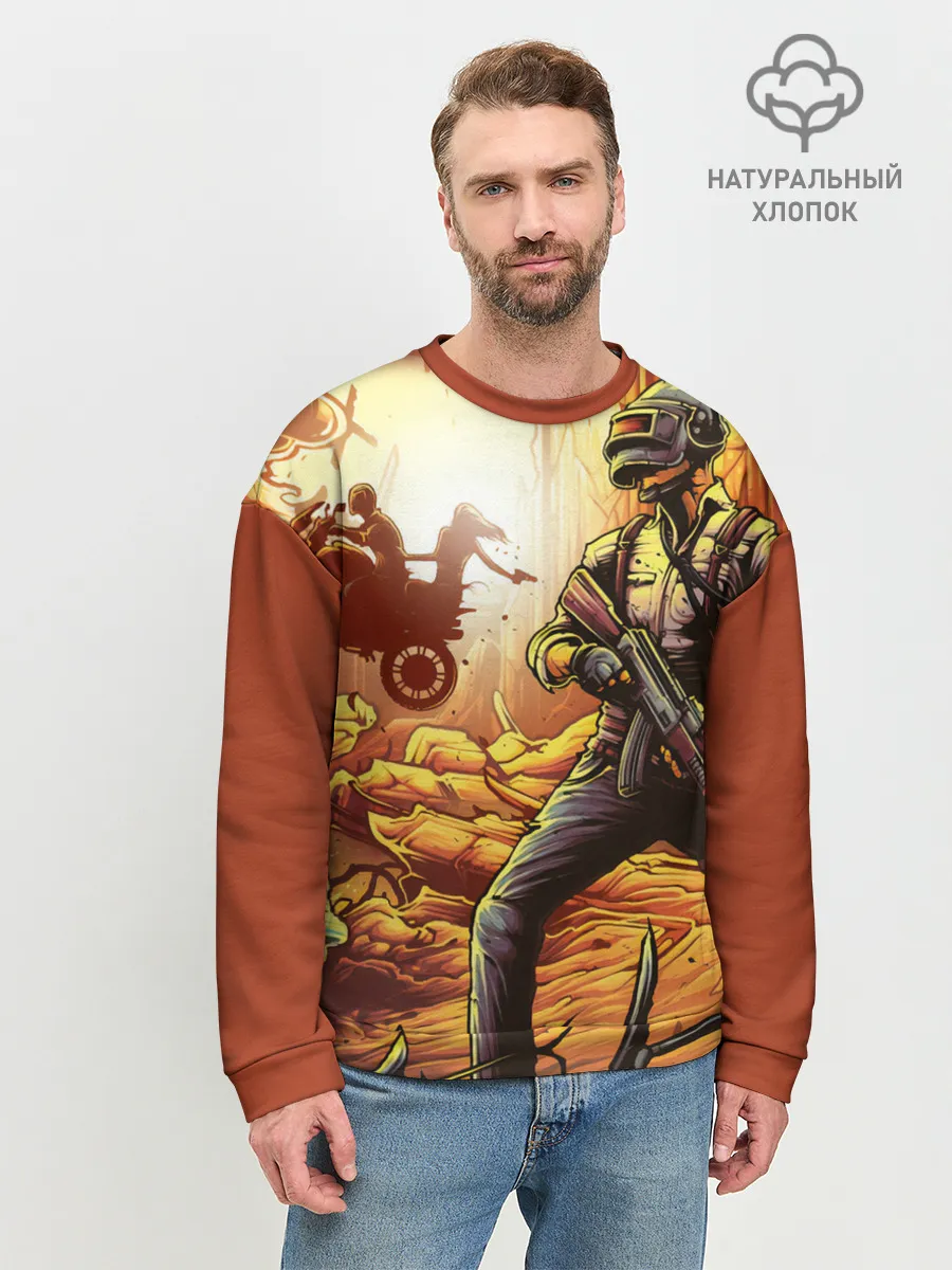 Мужской свитшот базовый / PUBG