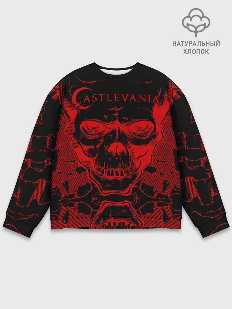 Мужской свитшот базовый / Castlevania red