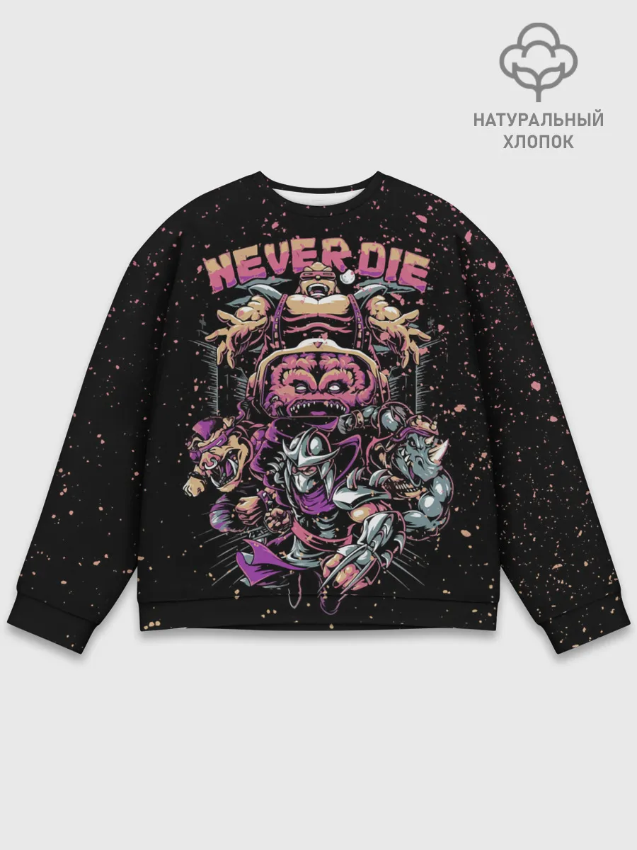 Мужской свитшот базовый / Черепашки ниндзя