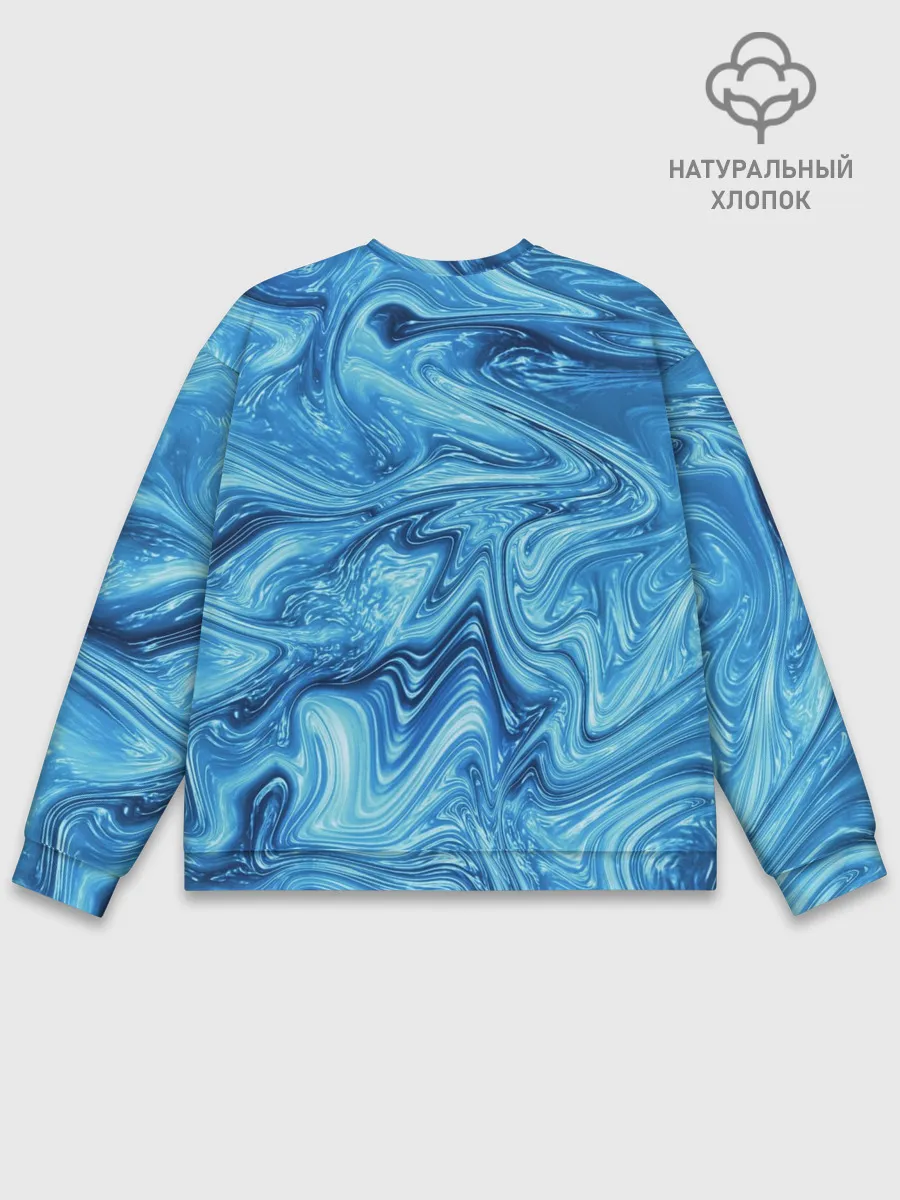 Мужской свитшот базовый / Водоворот