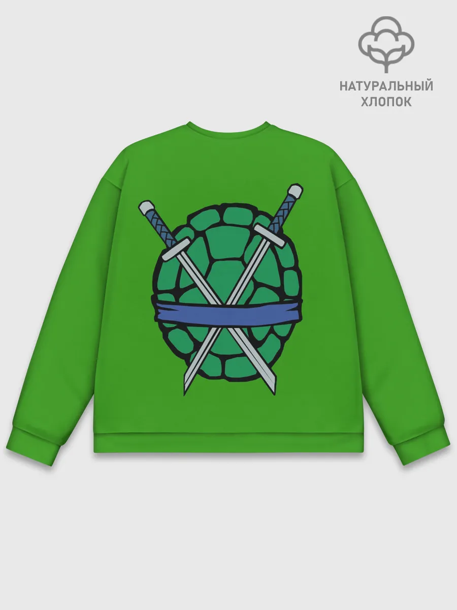 Мужской свитшот базовый / Черепашки-ниндзя