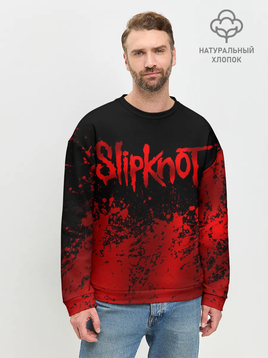 Мужской свитшот базовый / Slipknot